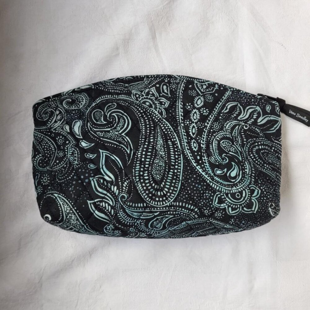 Vera Bradley Quilted Paisley Cosmetic Pouch